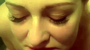 Horny milf swettysvett sucks in the bathroom after a steamy workout