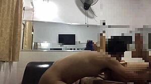 Asian Wife Bent Over for Hardcore Doggystyle Pounding in Intense Thai Session