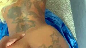 blonde and having fun