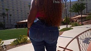 Ebony boss in cosplay meets young man and lays cougar pussy on him