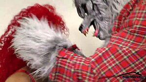 hot ebony threesome with bisexual women taking on one big black cock 😏