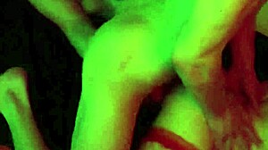 Intense quickie leaves busty babe gaping