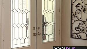 Pain fades with horny milf's blowjob