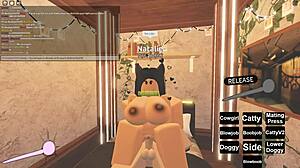 In This Roblox Scene, She Takes Deepthroat And Anal Doggystyle Sex.