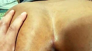 Perfect Latina ass spreading wide in doggystyle, gaping from rough assfucking!