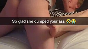 i got fucked by my exs best friend on our first tinder date, that college milf richelle rose bent me over and assfucked me with his monster cock, cumming on my ass