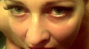 Horny milf swettysvett sucks in the bathroom after a steamy workout