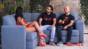 Sexmex Star Lina Henao Breastfeeds Husband's Friend in Lactating Quickie. How Far Will She Go?