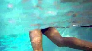 Vicky Vette and Teal Conrad eating pussy by the pool!