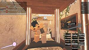 In This Roblox Scene, She Takes Deepthroat And Anal Doggystyle Sex.