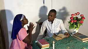 Reverend Step Sister Confesses Sins, Gets Multiple Cumshots And Squirts In Convent