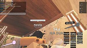 In This Roblox Scene, She Takes Deepthroat And Anal Doggystyle Sex.