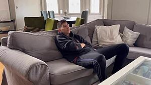 Busty teacher Hailey Hope fucks student and swallows cum