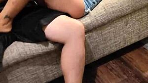 Wife seduced into foreplay and then sex