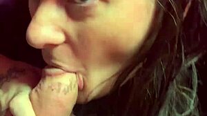 Wifey Sucks Dick in Real Public Sex Shop, So Wild!