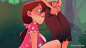 Anal Proibido After Pissing Behind the Bush in Wild Encounter