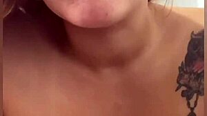 Little Whore Cums on Her Hand While Flashing in Public