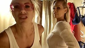 Hot Blonde Milf Slut Keeps Cumming Hard