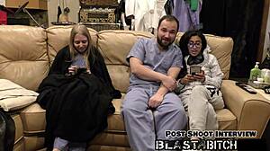 Jasmine Rose's Thigh Blasted in POV Cumshot Scene