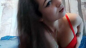 Nipples Erect As She Fucks Pussy Fast