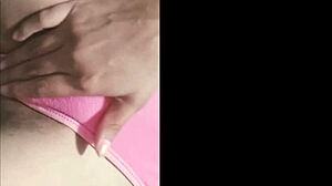 Horny cousin records her masturbation and sends it to me