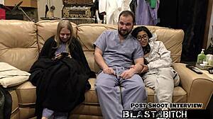 Jasmine Rose's Thigh Blasted in POV Cumshot Scene