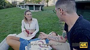 Rim4K: Blonde Nerd's Ass Licking Fetish Looks Surprisingly Great