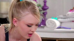 Stressed Boss Unwinds at Massage Spa - Samantha Hayes and Lily Rader!