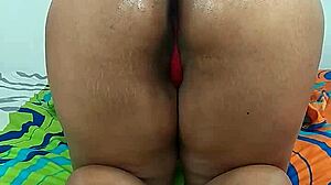 big foot fetish session with my oiled big ass, he worships every inch