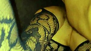 Homemade Couple In Stockings And Lingerie