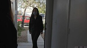 Sinn Sage dominates Ariel X with a huge strap-on toy