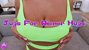 Lily Starfire's Perfect Tits Bounced in Rough Titty Fuck