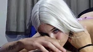 Blonde Teen in 69 Sucking with Cute Amateur Flair