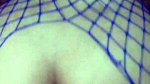 Curly hot girl FUCKING in stockings at home