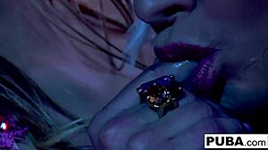 Busty Nikka Obeys Shyla Stylez In Erotic Lesbian Girl On Girl Sex