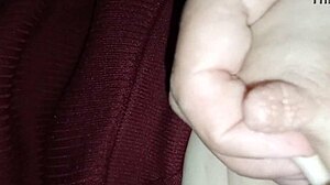 Huge Nipples Dripping Milk in Sensual Bath