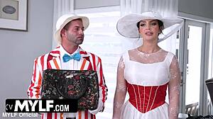 I turned naughty nanny in Mary Poppins parody fest!