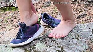 Thrilling Emotions In Outdoor Nude Walk Fetish