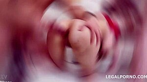 Okami Fox's First Time DP with Buttplug, Deepthroat, Cum on Face