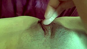 Artemisia Love fingering her wet pussy in POV