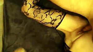 Homemade Couple In Stockings And Lingerie