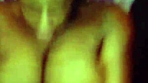 Thick ebony MILF takes BBC DOGGYSTYLE with ANAL PLUG in big ASS