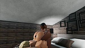 Watch this BBW get pounded by that massive BBC!