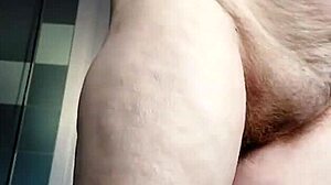 German Granny Goes Wild with Cucumber in Hairy Slit