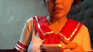 Latina Helena Danae Pleasures Herself With Toys