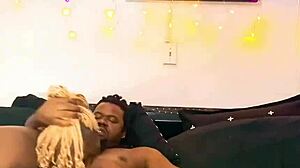 Slut deepthroats monster cock for facial cumshot.