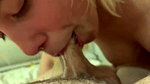 Sloppy Throat Fuck With Ball Licking And Choking