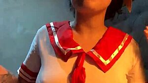 Latina Helena Danae Pleasures Herself With Toys