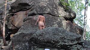 Thrilling Emotions In Outdoor Nude Walk Fetish
