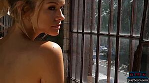 big round ass milf strips naked in the morning!